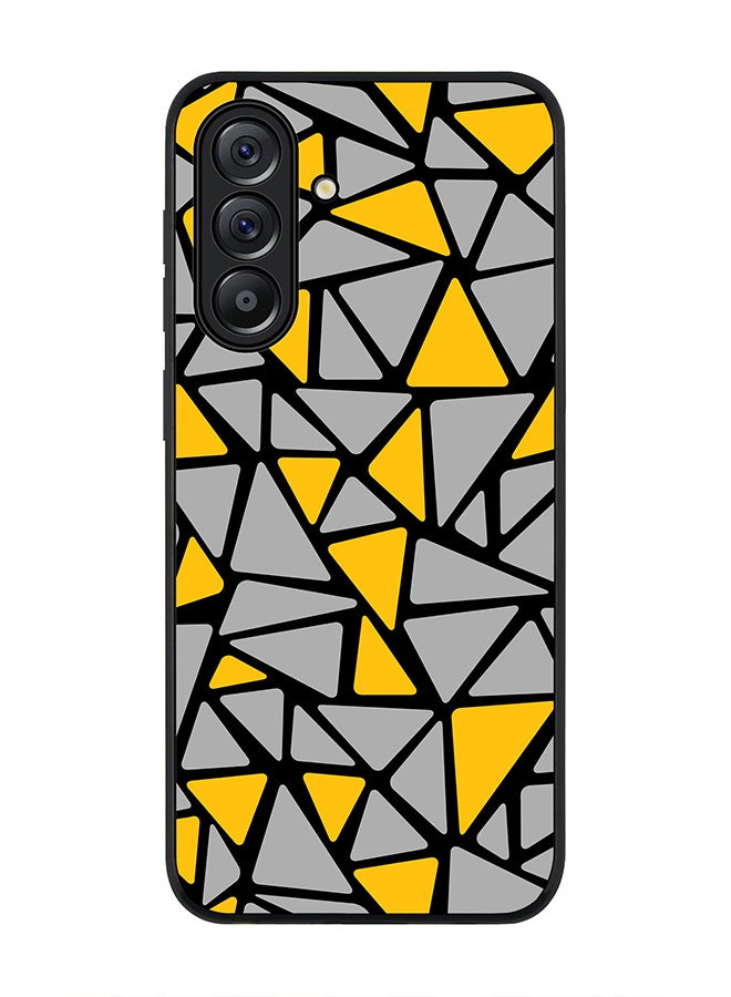 Stylizedd For Samsung Galaxy A56 5G Case,Slim fit Camera Protection, Shockproof Thin Phone cover  - Triabstract - Image 1
