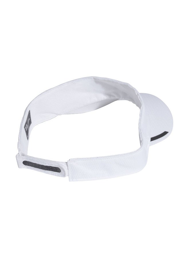 Adidas adidas Run Visor A.R. White Running Headwear OSFW - Image 2