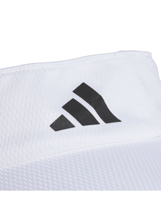 Adidas adidas Run Visor A.R. White Running Headwear OSFW - Image 3
