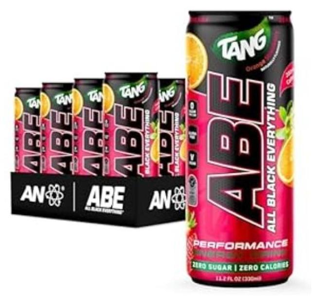 مشروب الطاقة ABE x Tang Performance - 12 عبوة - AN Supps
