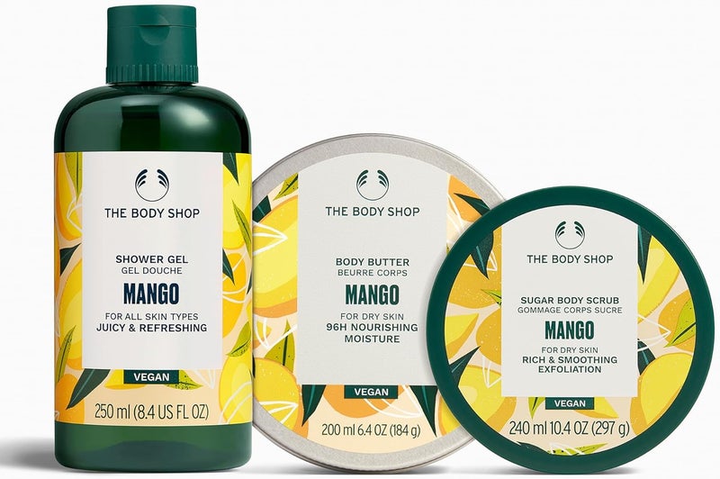 THE BODY SHOP جل استحمام مانجو – منظف رغوي ومنعش لجميع أنواع البشرة | مانجو عصير وفاكهة العاطفة، 250 مل - Image 4