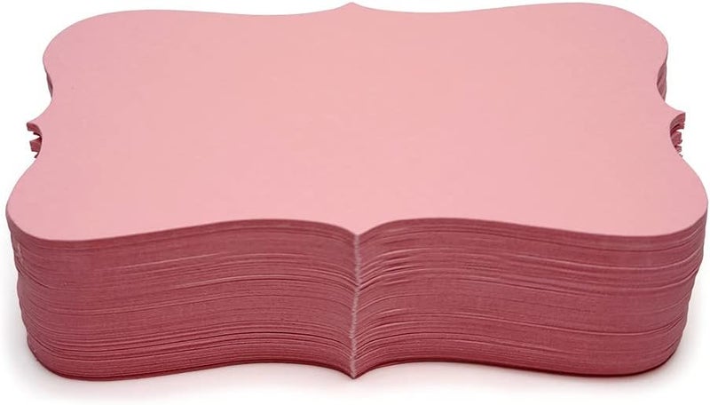 PPAPPAPPIYO Pink Paper Index Cards Business Cards (100) Paper3.54inx1.96in P04 - Blank - Image 3