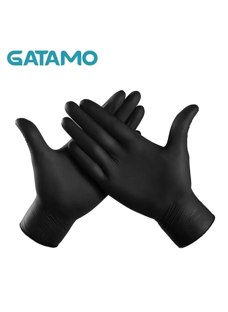 GATAMO Black Nitrile Gloves Large - 100 Pieces, Non-Sterile, Powder-Free, Nitrile Hand Protection  - Image 5