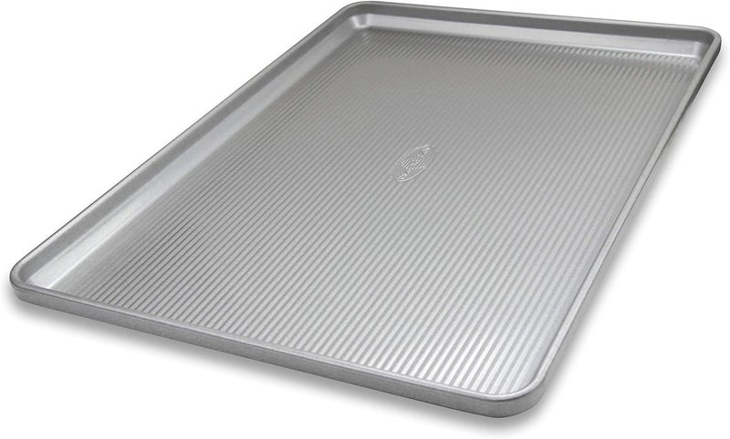 USA Pan Bakeware Heavy Duty Half Sheet, Warp Resistant Nonstick Baking Pan - Image 1