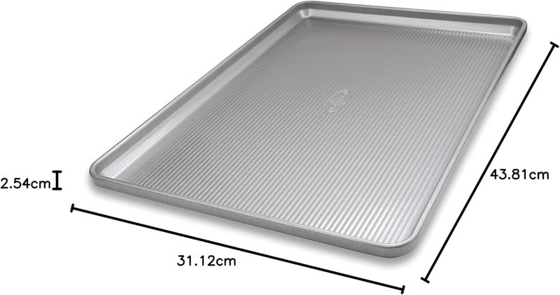 USA Pan Bakeware Heavy Duty Half Sheet, Warp Resistant Nonstick Baking Pan - Image 5