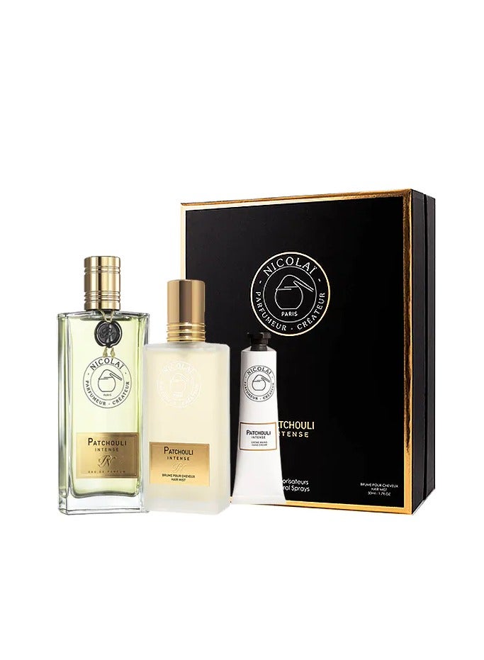 NICOLAI PATCHOULI INTENSE 100 ML+HAIR MIIST+CREAM GIFT SET - Image 2