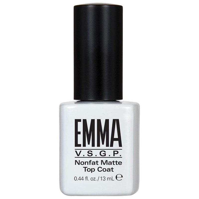 EMMA BEAUTY EMMA Beauty Nonfat Matte Top Coat Treatment for UV/LED Light Cure Gel Polish, 0.44 fl. oz. 