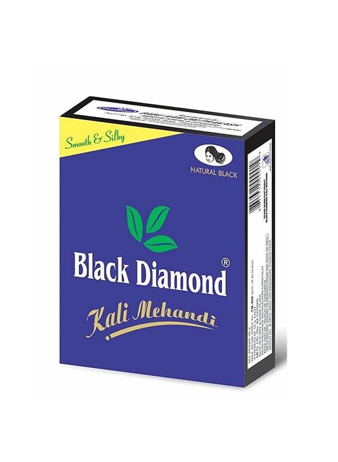 Black Diamond - Kali Mehandi Smooth & Silky Long Lasting Color Herbal Hair Dye Grey Coverage(Black)40G(Pack Of 1) - Image 1