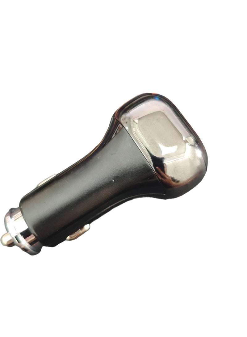 شاحن سيارة QC3.0 PD20W شحن سريع أسود - Image 2