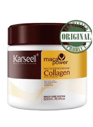 Karseell Collagen Hair Treatment Deep Repair Conditioning Argan Oil Collagen Hair Mask Essence for Dry Damaged Hair All Hair Types 500ml - pzsku/ZAB076E0747644679C9B3Z/45/_/1731063055/c44df5eb-bfe0-42f8-b2a9-b4a43b3f9f7c