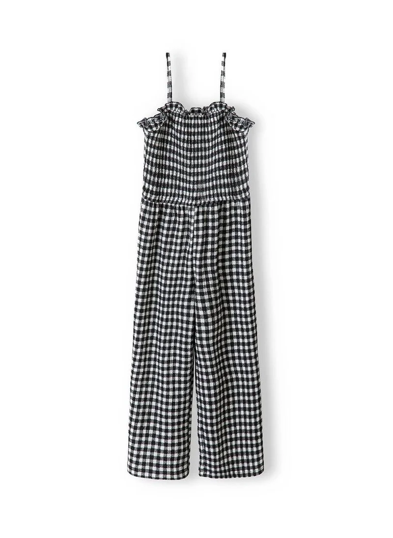 MINOTI Teen Girls Check Jumpsuit