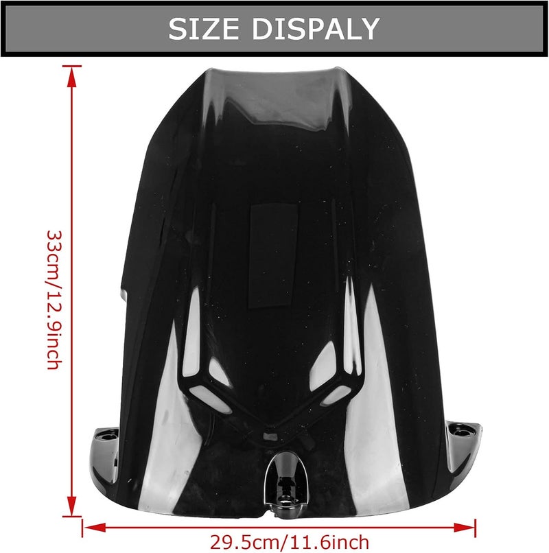 psler Rear Mudguard Tire Hugger for YZF R6 2003-2005 and for R6S 2006-2009 (Black) - Image 4