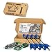 Zing HyperStrike Bow Bungee Replacement and Arrow Refill Pack Includes 2 Green HyperStrike Bungee Sets and 4 Blue Zonic Whistling Arrows Launches up to 250 Feet Blue Arrows Green Bungees - Image 3