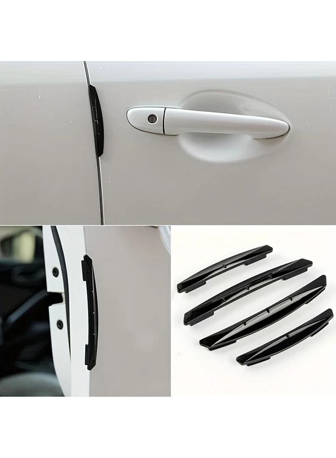 Black Anti Collision Gel Strip Car Door Scratch Protection Invisible Sticker - Image 3