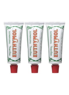 Euthymol Euthymol Original Toothpaste 75ml Pack of 3  - Image 1