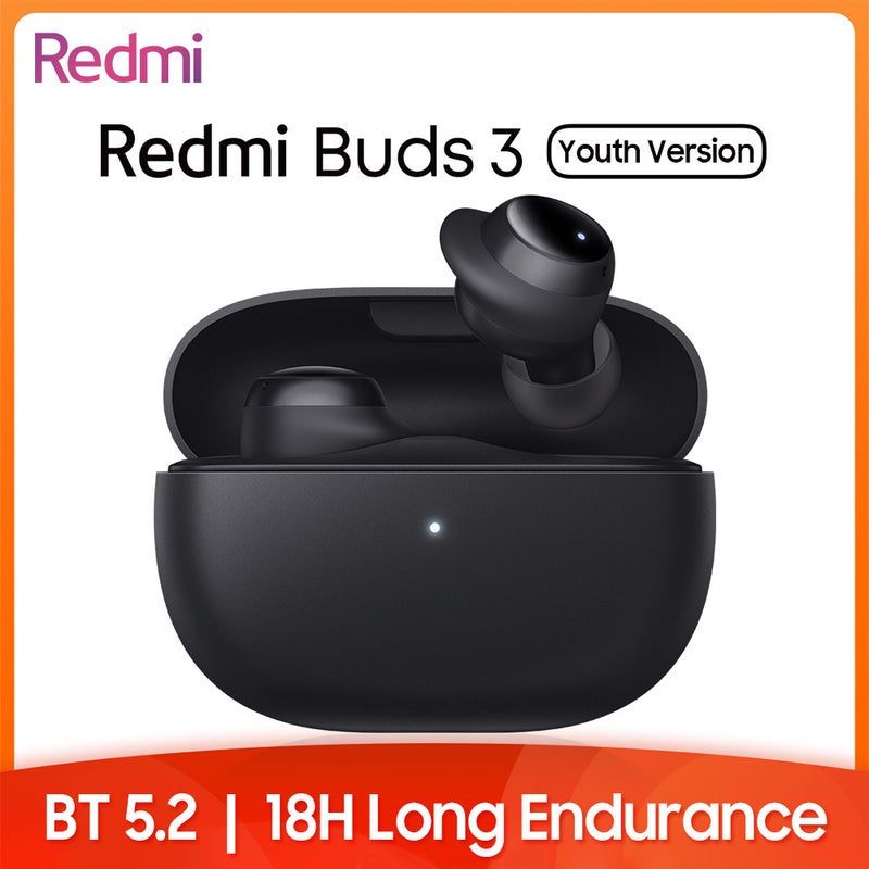 Redmi Buds 3 Youth Version Earphones True Wireless BT 5.2 In-ear Earbuds Call Noise Cancellation 18H Long Endurance Game Low Latency Sports Headset - Image 1