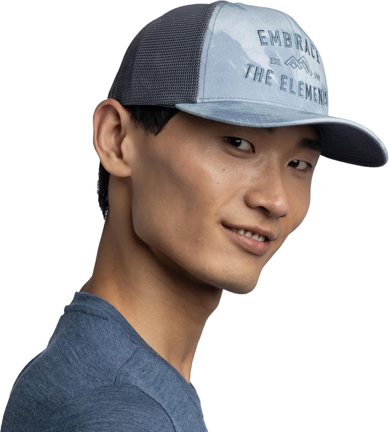BUFF Unisex Explore Trucker Cap in Mist - Image 4