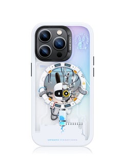 Benks Benks iPhone 15 Pro max Compatible Case Benks Bunny Explore Cover with Magsafe Charging Feature White  - Image 1