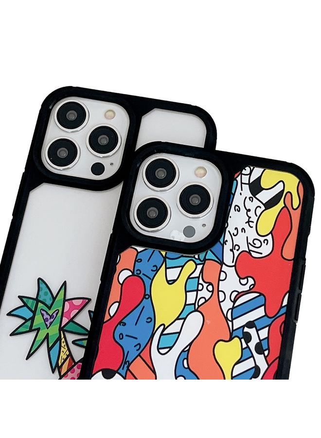 S-TOP Case For iPhone 15 Pro Exclusive Design Style PC Full Coverage Pattern Phone Case - Image 2