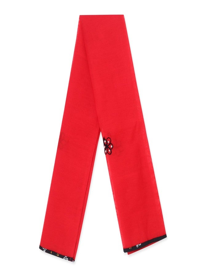 ANNA'S Girl's Cotton Readymade Lehenga Choli (KUM-BK8_Black_5 Years-6 Years) - Image 5