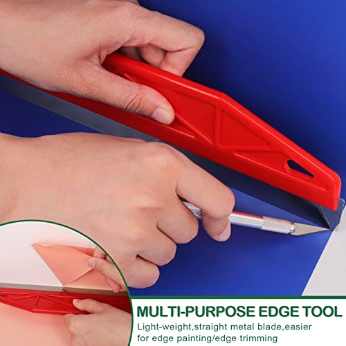 WRAPXPERT Wallpaper Smoothing Tools,Wallpaper Tool Kit with Squeegee Smoother,Seam Roller,Wallpaper Brush for Peel and Stick Hanging,Contact Paper,Vinyl Application,Wall Tile - Image 5