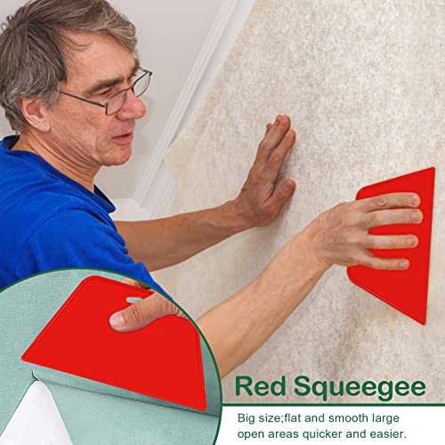 WRAPXPERT Wallpaper Smoothing Tools,Wallpaper Tool Kit with Squeegee Smoother,Seam Roller,Wallpaper Brush for Peel and Stick Hanging,Contact Paper,Vinyl Application,Wall Tile - Image 3