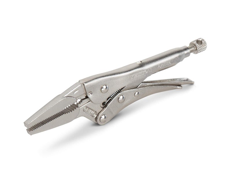 TEKTON 6 Inch Long Nose Locking Pliers PLK30006