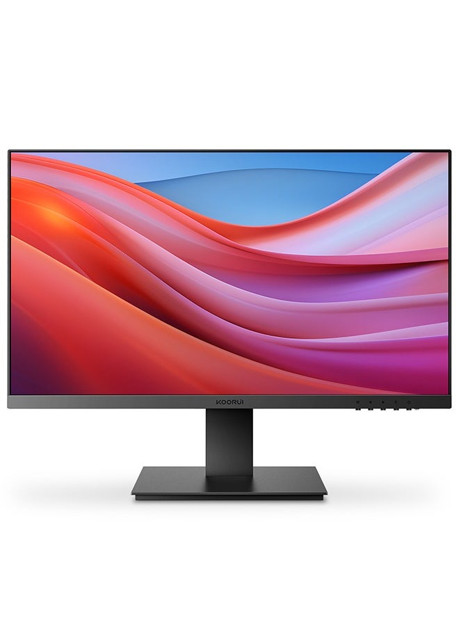 KOORUI - 27-Inch IPS Business Monitor – Full HD 1920 x 1080, 100Hz Refresh Rate, sRGB 99% Color Gamut, 16.9 Screen Ratio, 16.7m Maximum Color, Tilt Adjustable, with Built in Speaker, HDMI and VGA, Cinema mode, Eye Protection, RTS, FPS, Adaptive sync | N02 - Image 1