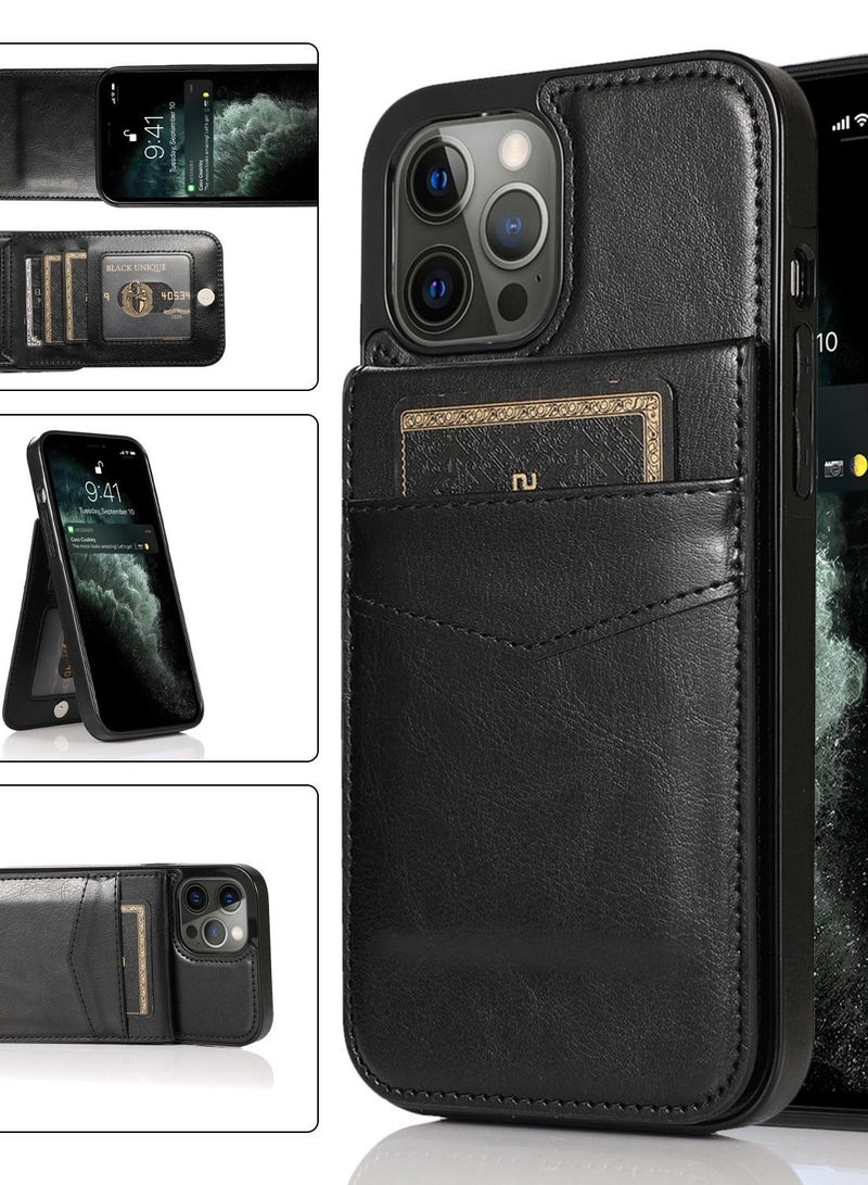 Suitable For IPhone Card Slot Flip Cover Protective Sleeve - Image 1