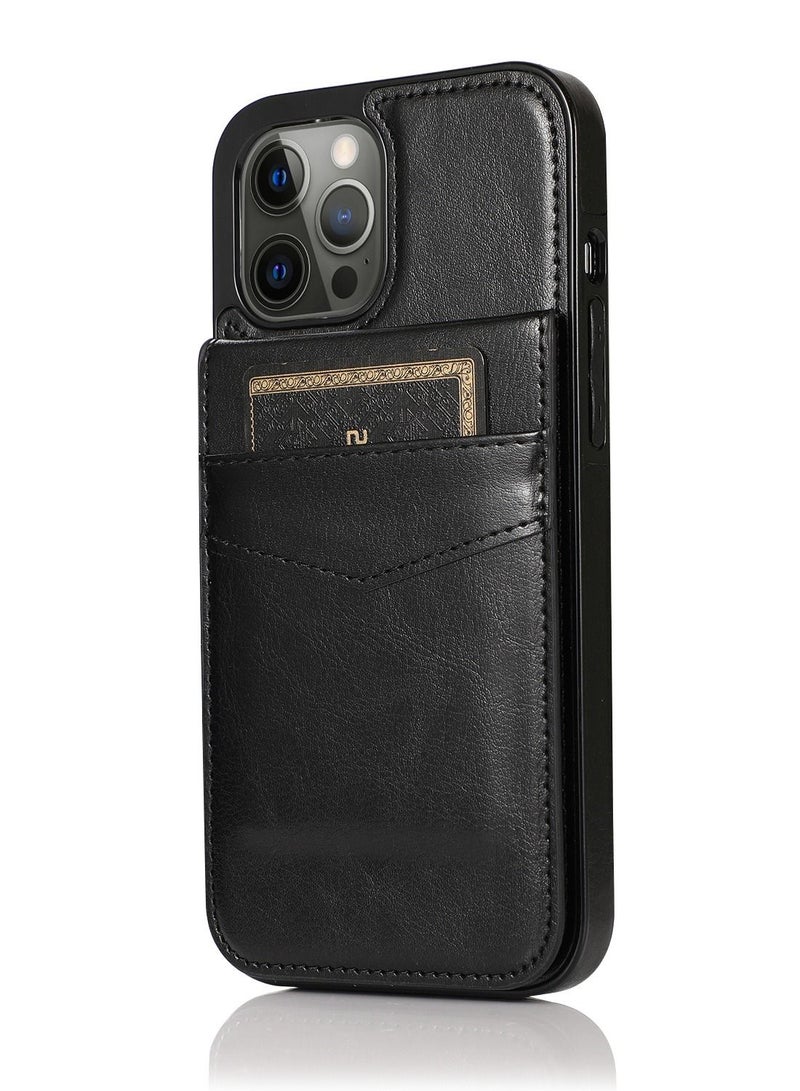 Suitable For IPhone Card Slot Flip Cover Protective Sleeve - Image 2