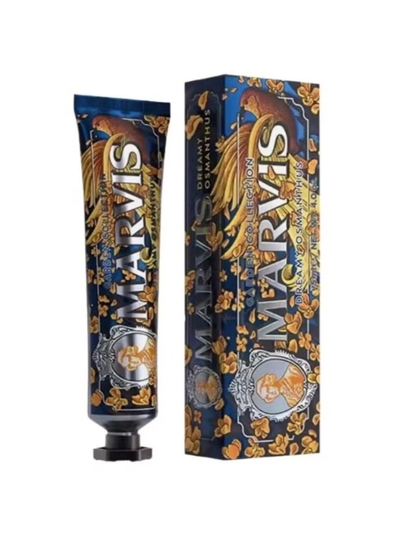 Marvis Dreamy Osmanthus Toothpaste - Garden Collection 75ml. - Image 1