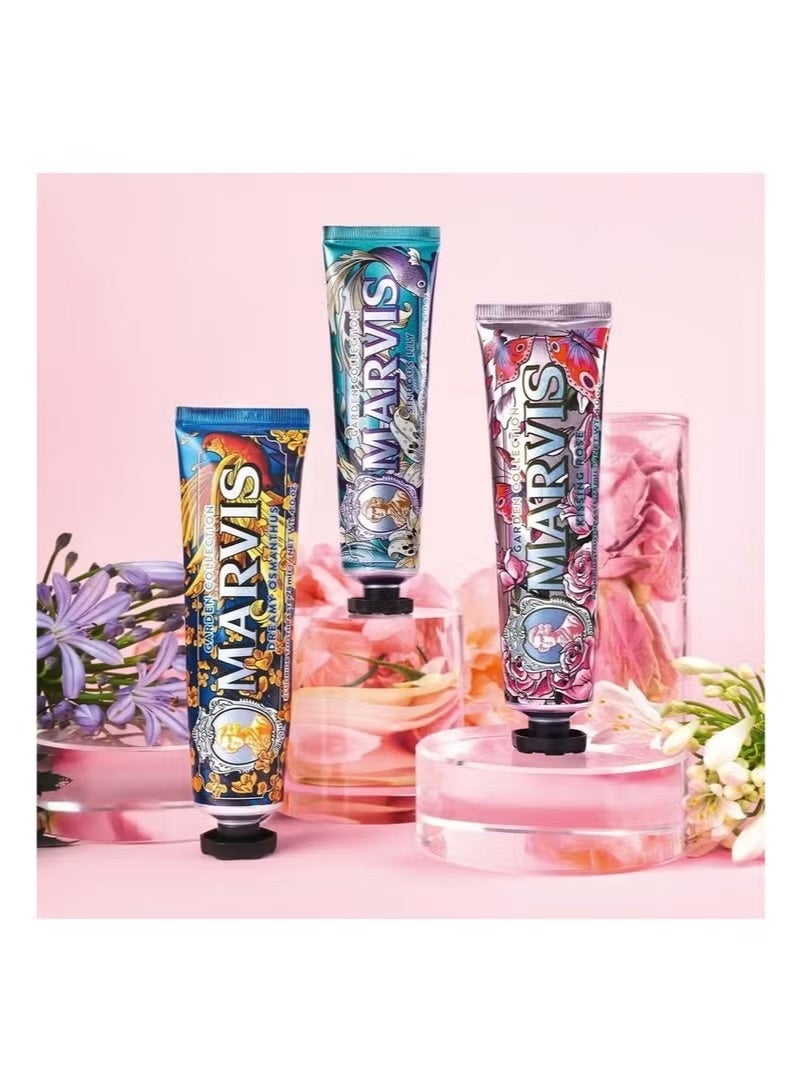 Marvis Dreamy Osmanthus Toothpaste - Garden Collection 75ml. - Image 3