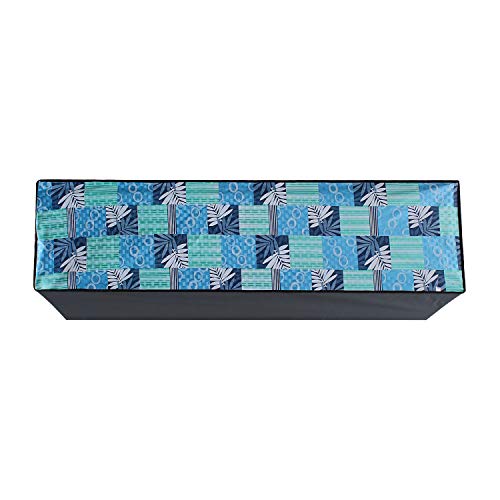 Lithara Waterproof Printed AC Cover for Split AC 2 Ton Indoor Unit | All Weather Cover | Elastic Stretchable | (Design43 Multicolor) - Image 2