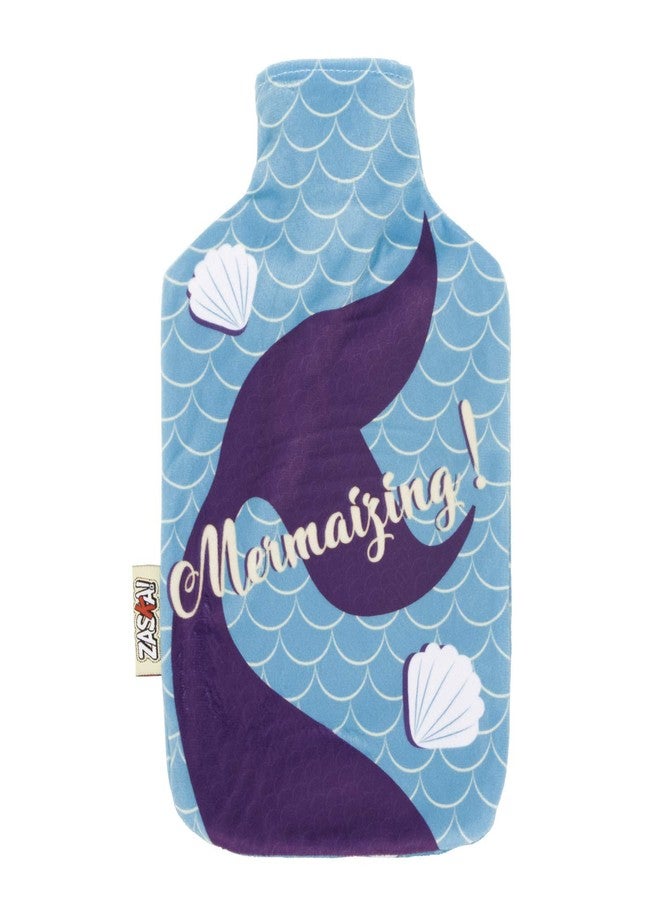 Arditex Zaska Mermaid Hot Water Bottle with Textile Cover - Image 2