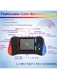وحدة تحكم ألعاب محمولة، مشغل ألعاب صغير 500 لعبة FC كلاسيكية، شاشة ملونة 3.5 بوصة للأطفال - pzsku/ZAB0849CCD9CB388F83DEZ/45/_/1729073180/6d34f408-f605-46d0-a0fa-b4a9d95eff90