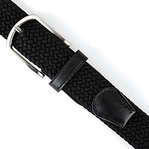 Radmire Braided Canvas Woven Elastic Stretch Belts for Men/Women/Junior with Multicolored - Image 5