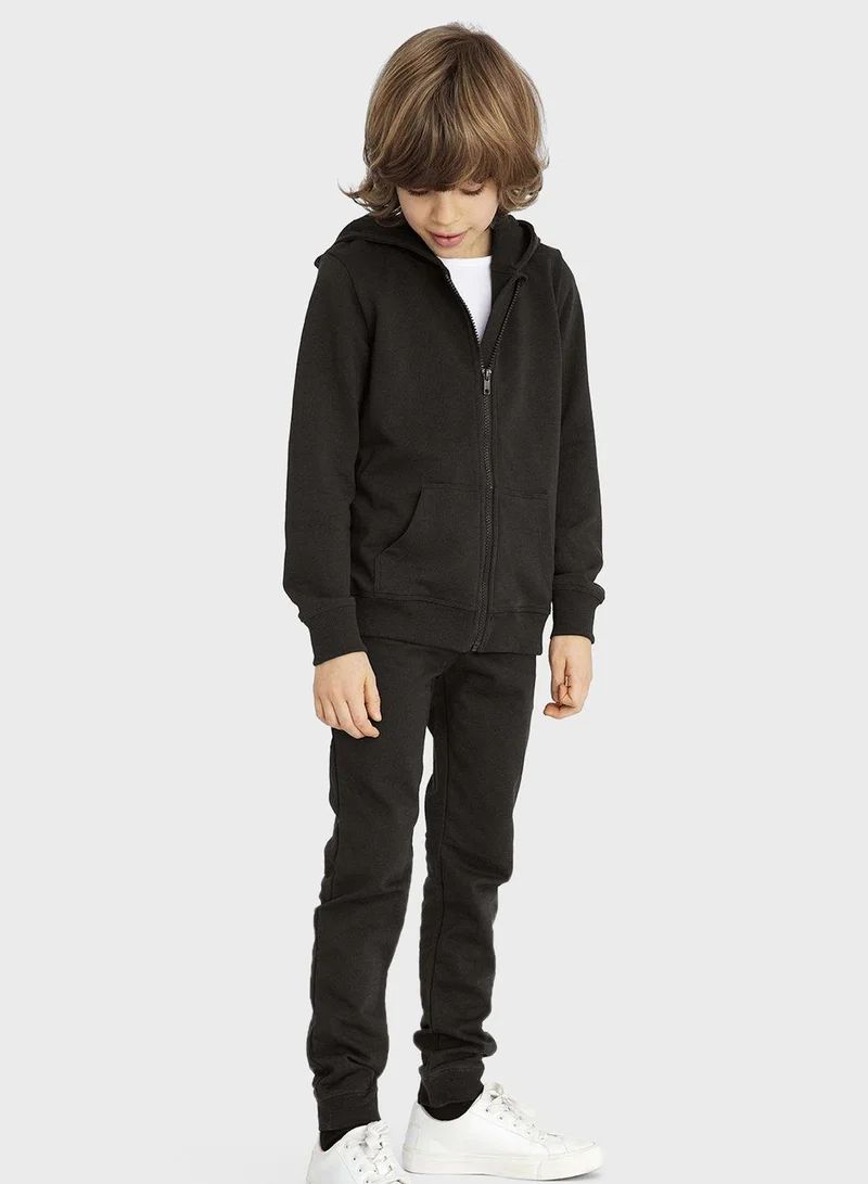 NAME IT Kids Zip Through Hoodie