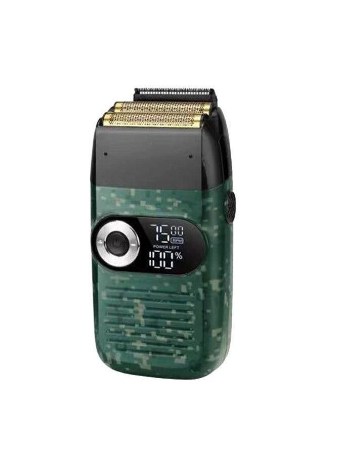 KEMI Rechargable USB Shaver Black Wet and Dry Mens ,Portable Electric Shaver Easy One Button Charging  - Image 1