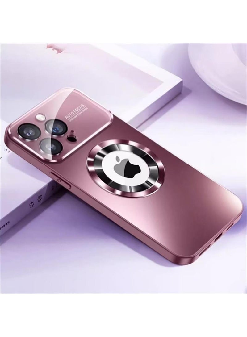 Y&D Applicable To Apple 13 Matte Standard Leakage Magnetic Large Window Mirror Mobile Phone Protective Case - Image 3