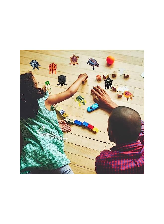 Excefore Pcs Turtle Figurines Toys, Durable Model Tortoise Toys, Realistic Small Tortoise, Miniature Figurines for Kids Toddler Bathtub, Party Ornaments - Image 5