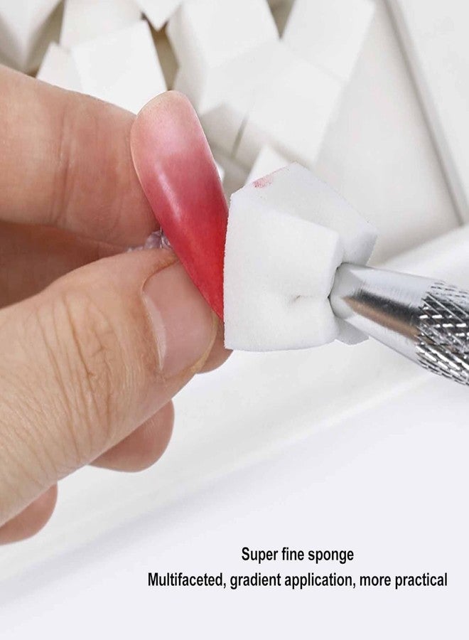 Ruby Face Rubyface 4 Claws Nail Sponge Metal Grabber, Grabbing Pen Manicure Nail Art Tools for Nail Sponges Blocks, Manicure Gradient Nail Art Sponges Nail Rhinestones for Nail Art Polish Makeup Application and Removal (1) - Image 3