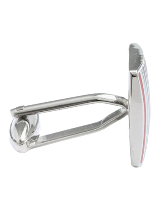 إيمبرياليست أزرار أكمام قمصان مخططة بشكل عمودي - Image 3