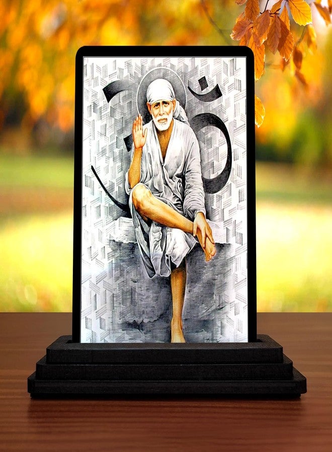 tinywalk Sai Baba ji 1118 Car Dashboard Idols Figurine Showpiece|for Temples|for Home|All Purpose - Image 1