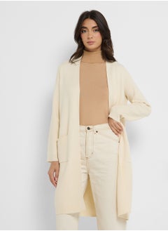 VERO MODA V Neck Pocket Coat  - Image 1