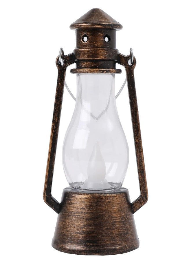 SSleng Mini Vintage Lantern Decor 12-Pcs LED Small Lanterns Indoor Decorative Outdoor Hanging Lantern Decorative Candle Lanterns Farmhouse Decor for Wedding Centerpiece,Halloween,Christmas Decorative - Image 5