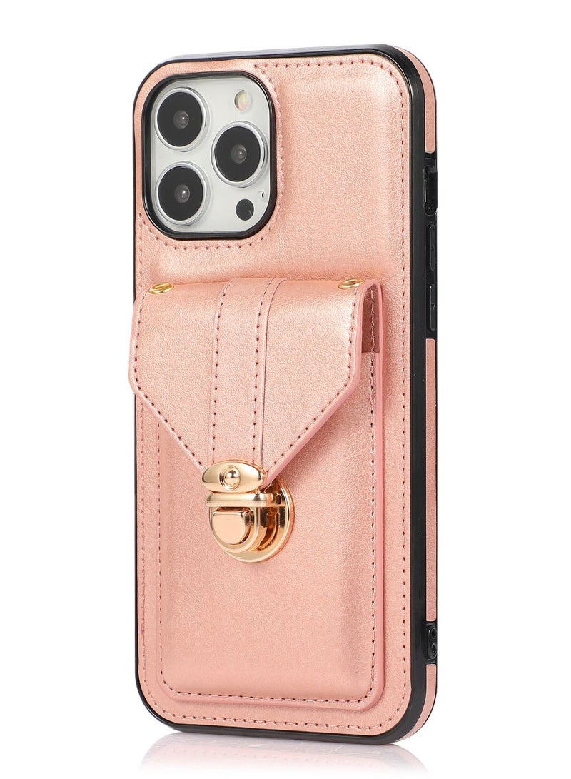 Suteni Back Cover Leather Card Slots Phone Case for iPhone - Image 1