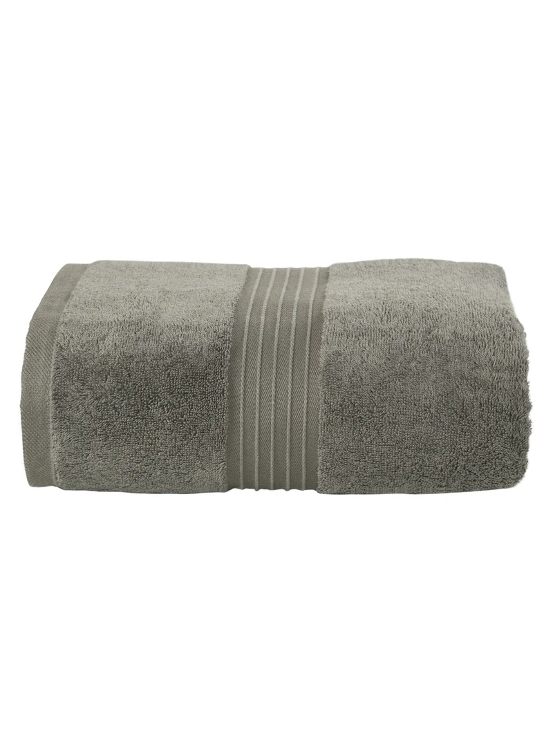 Bliss Casa 1-Piece Bath Sheets, 100% Combed Cotton 550 GSM Superior Quality Towels, Quick Dry Highly Absorbent, Thick, Soft and Hotel Bathroom Towels for Bath and Spa 90x180 cm Grey 80x190cm