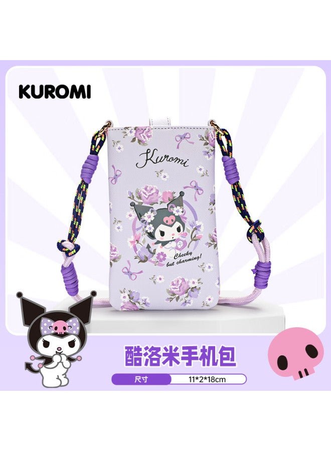 Mesuca Maisika X Kuromi Handbag, Women's Portable Phone Bag, Shoulder Crossbody Small Bag, Qixi Valentine's Day Gift - Image 1