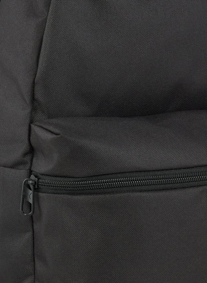 PUMA Logo Print School Backpack with Adjustable Straps and Zip Closure  - Image 5