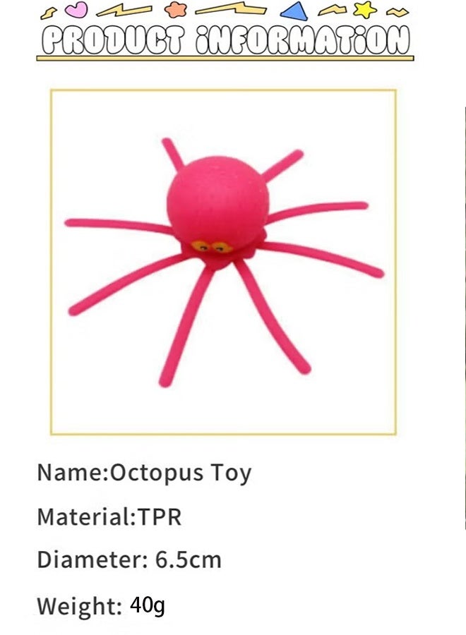 هابي دي لعبة دلو الاستحمام بأشكال أخطبوط 5 قطع، ألعاب مائية لبرك الاستحمام للأطفال، ألعاب طاولة المياه، كرات انفجار المياه للأطفال، ألعاب استحمام للسباحة في الصيف، ألعاب بركة للأطفال من سن 3 إلى 8 سنوات - Image 5